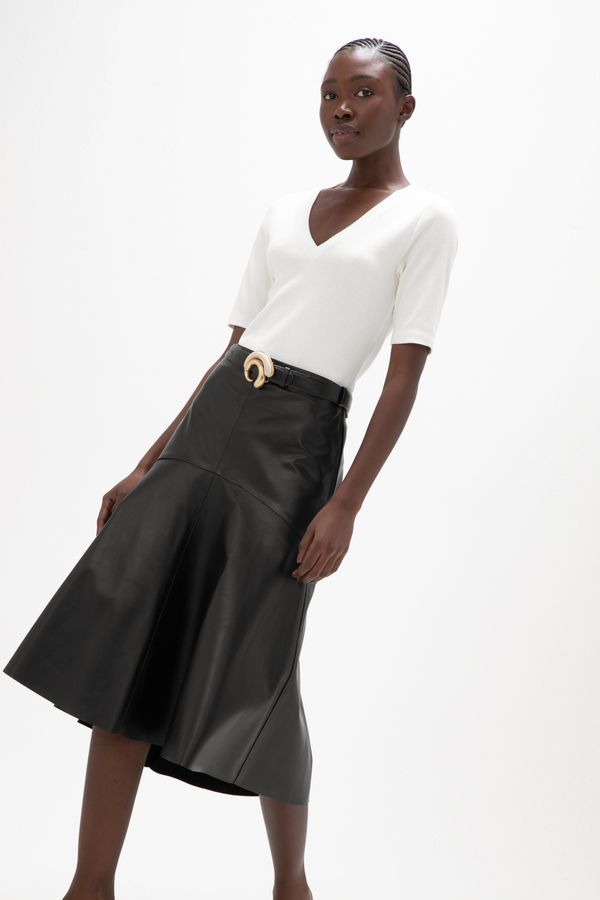 Alice Leather Skirt